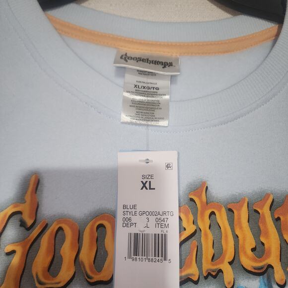 Goosebumps Jack-O-Lantern sweatshirt women's XL - Picture 3 of 7